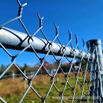 hot dipped galvanized chain link fence